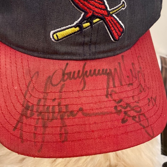 Vintage St. Louis Cardinals SnapBack Hat Cap Logo Athletic Bird baseball - Picture 7 of 11